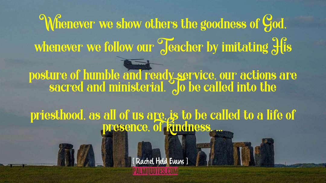 Goodness Of God quotes by Rachel Held Evans