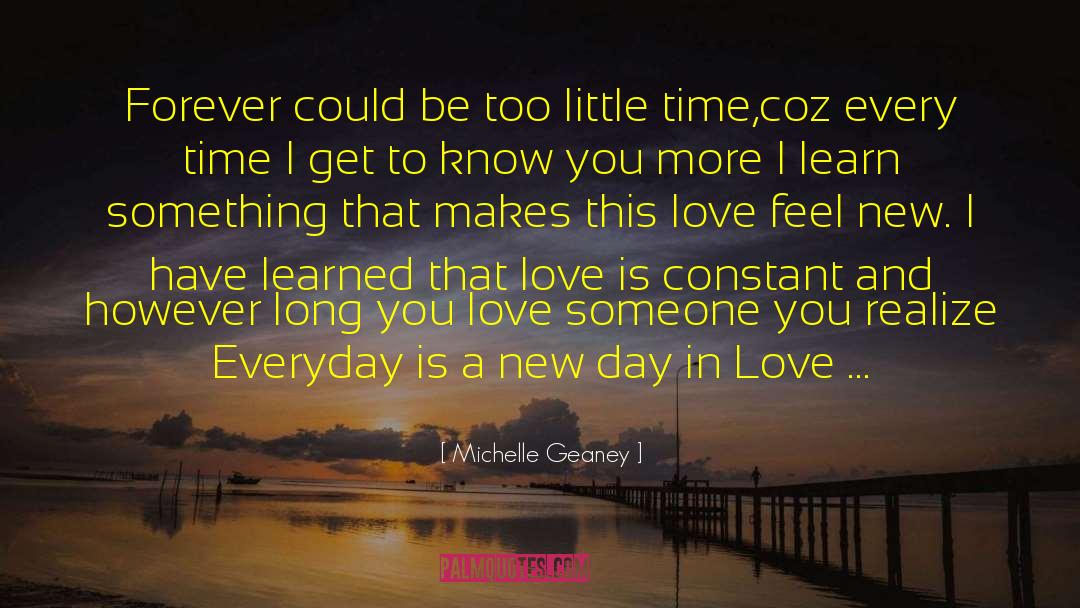 Goodnight My Love New quotes by Michelle Geaney