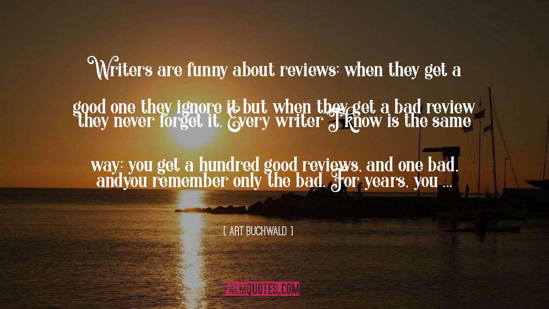 Goodreads Reviewer quotes by Art Buchwald