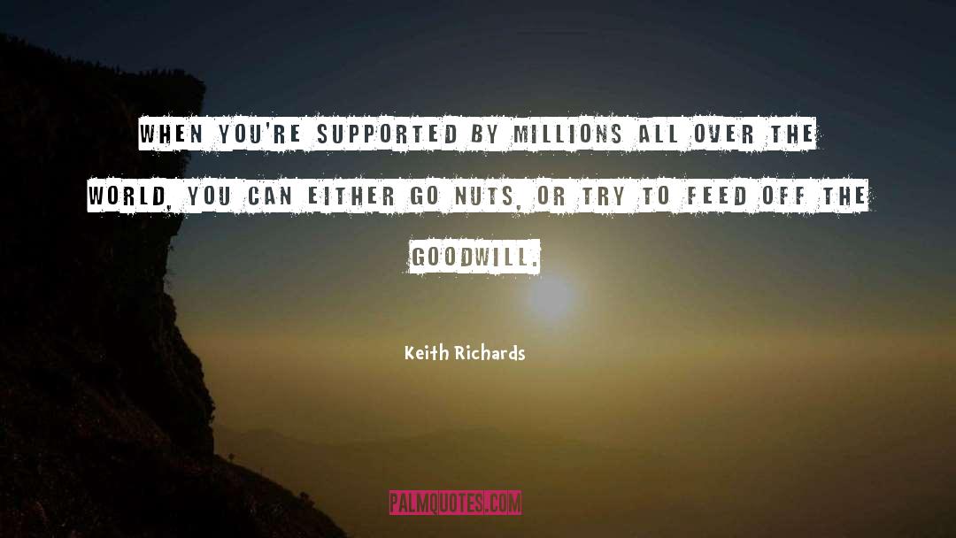 Goodwill quotes by Keith Richards