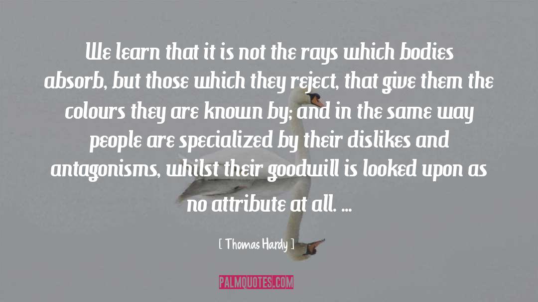 Goodwill quotes by Thomas Hardy