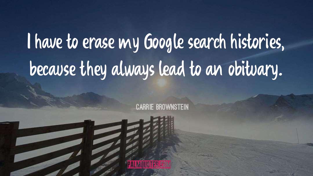 Google Search quotes by Carrie Brownstein