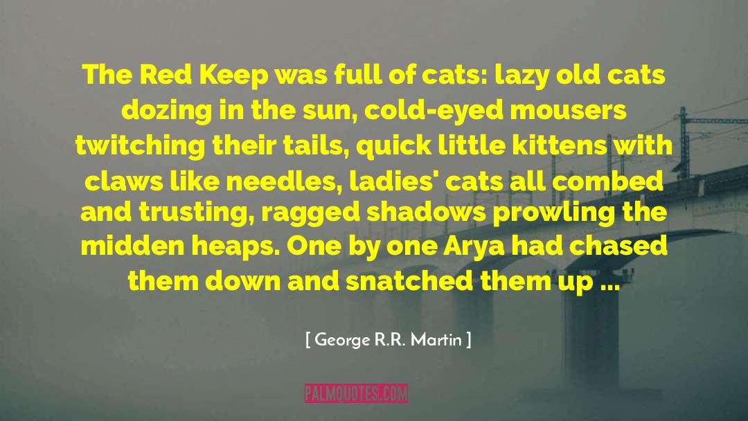 Goose Feather Down Pillows quotes by George R.R. Martin