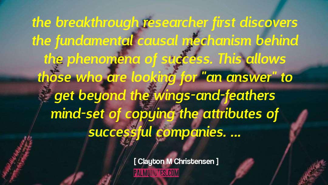 Goose Feathers For Sale quotes by Clayton M Christensen