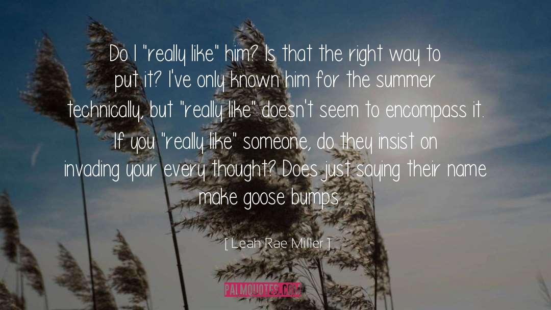 Goose quotes by Leah Rae Miller
