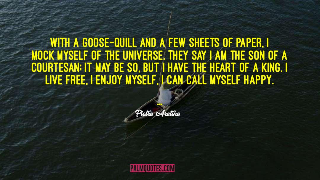 Goose quotes by Pietro Aretino