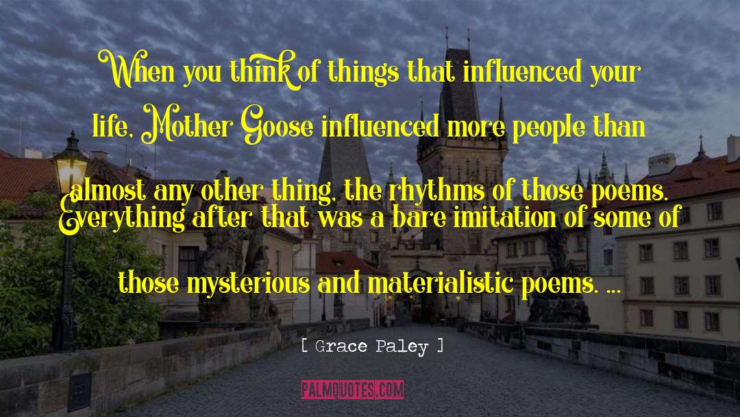 Goose quotes by Grace Paley