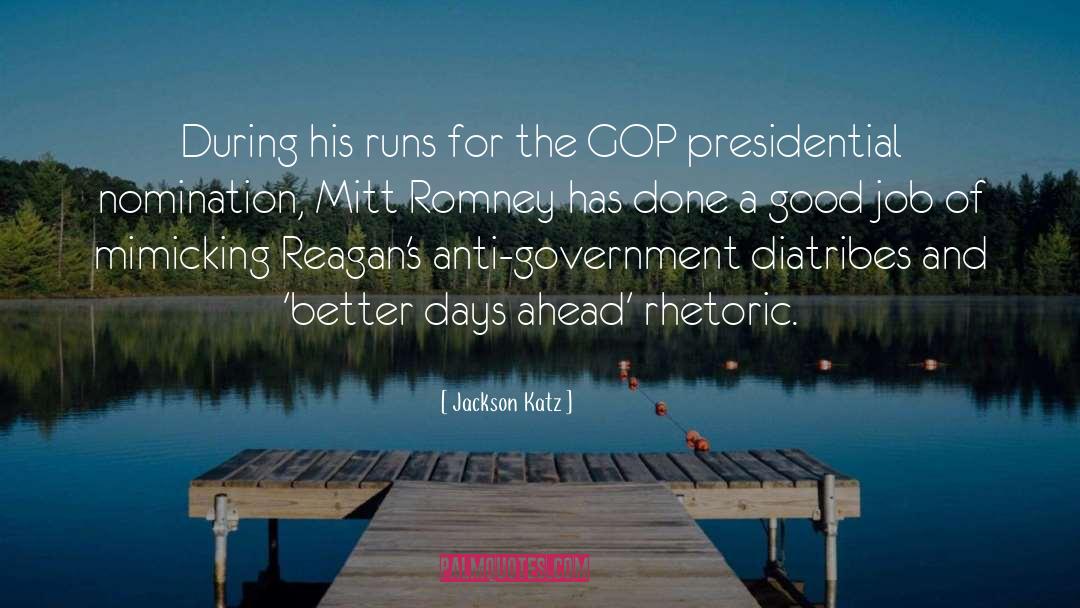 Gop quotes by Jackson Katz