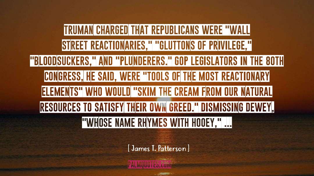 Gop quotes by James T. Patterson