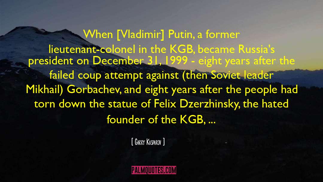 Gorbachev Wikipedia quotes by Garry Kasparov