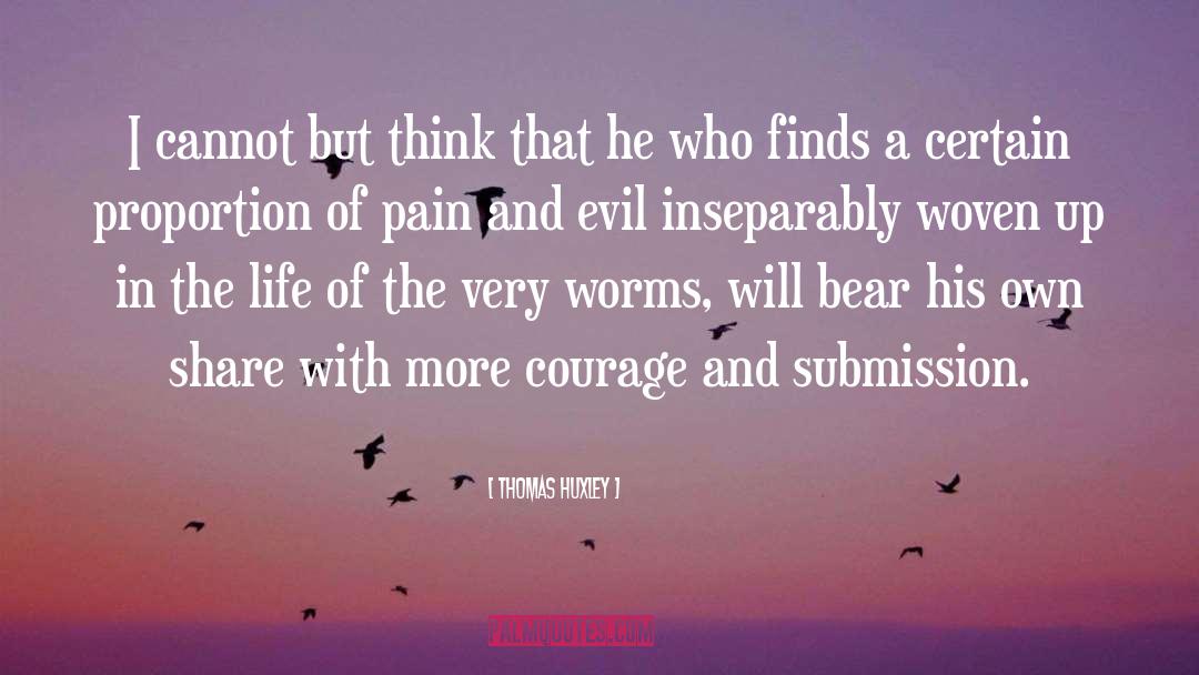 Gordian Worms quotes by Thomas Huxley
