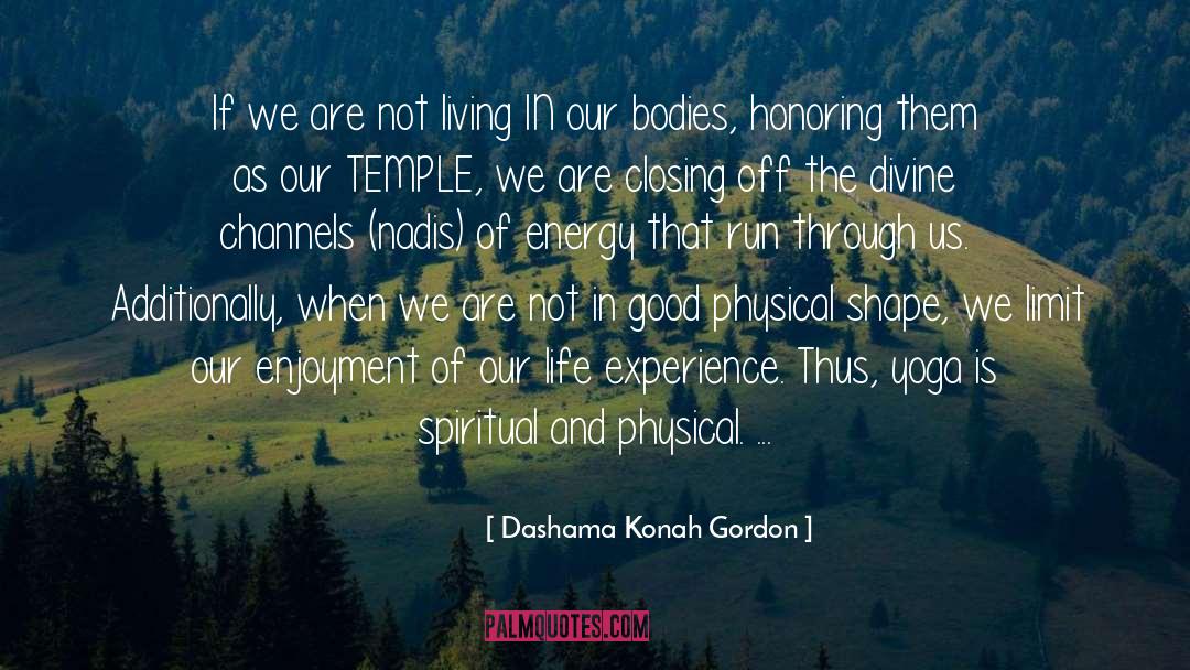 Gordon quotes by Dashama Konah Gordon