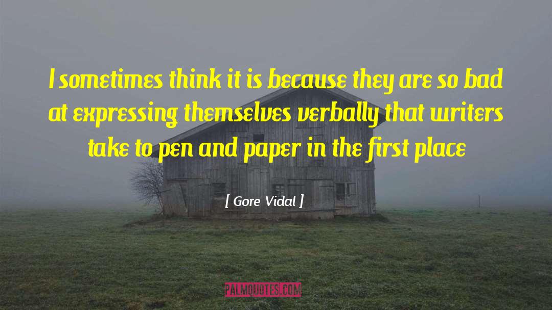 Gore Vidal quotes by Gore Vidal