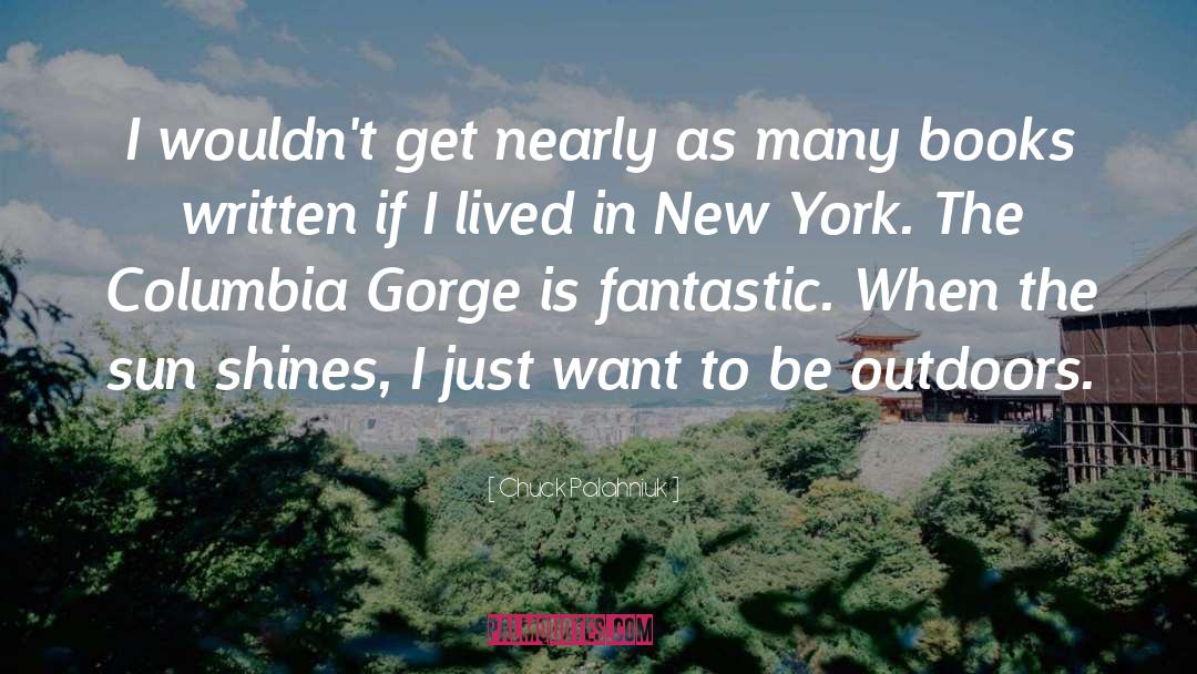 Gorge quotes by Chuck Palahniuk