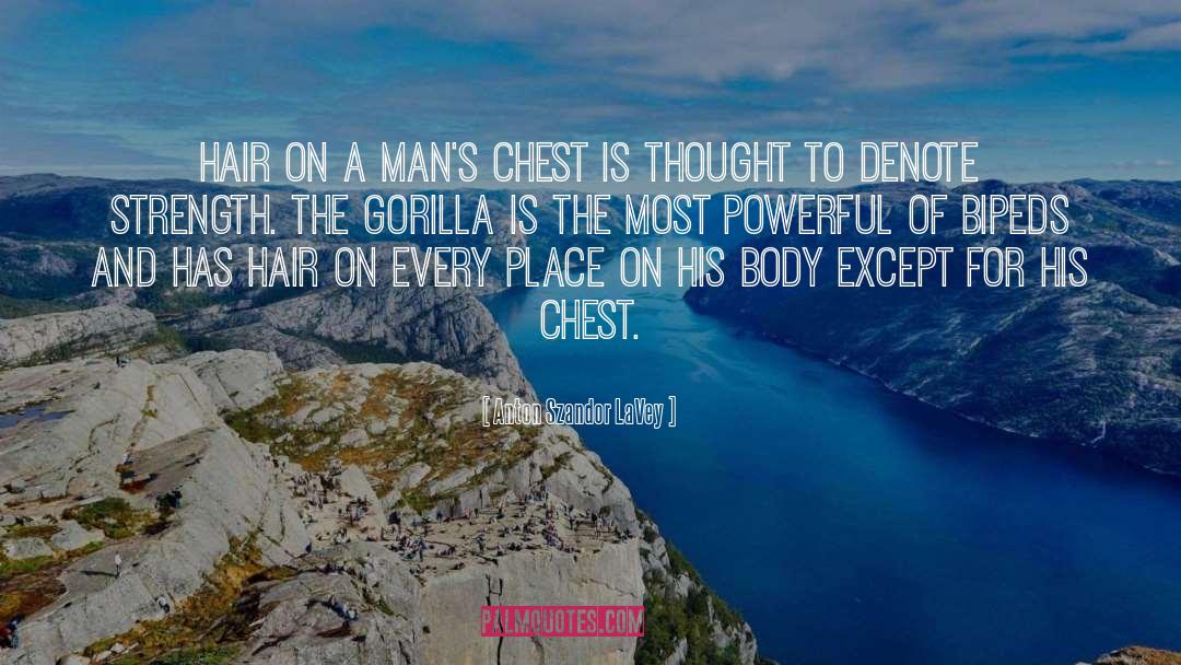 Gorilla quotes by Anton Szandor LaVey