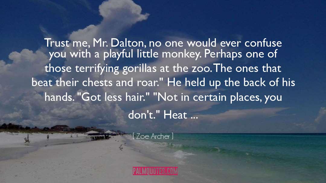 Gorillas quotes by Zoe Archer