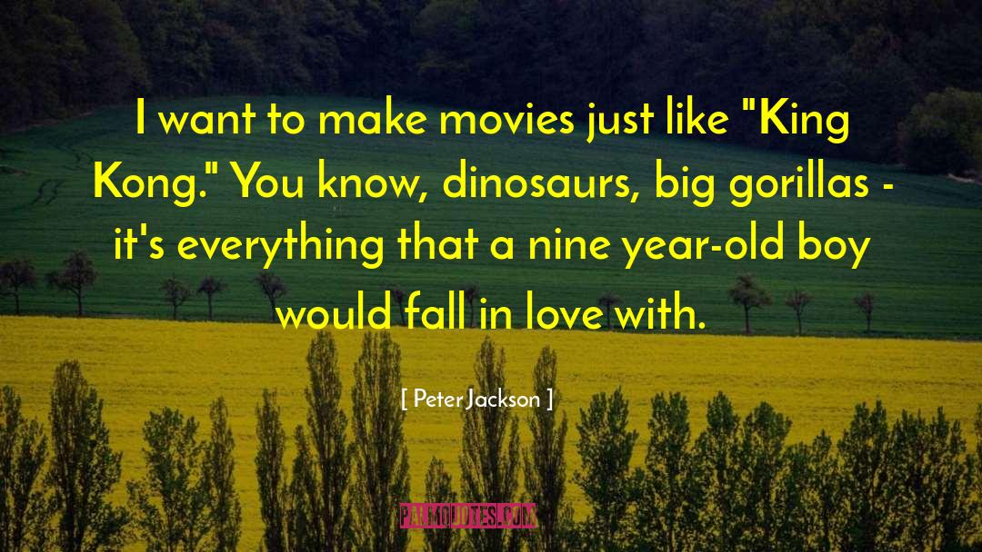 Gorillas quotes by Peter Jackson