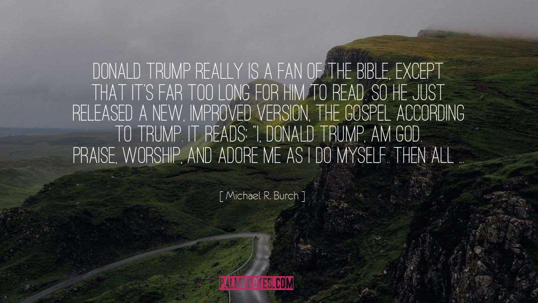 Gospel According To John quotes by Michael R. Burch