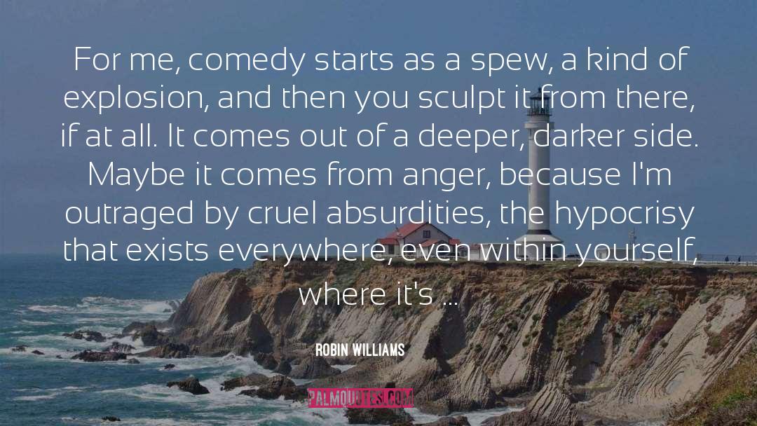 Gospel Hypocrisy quotes by Robin Williams