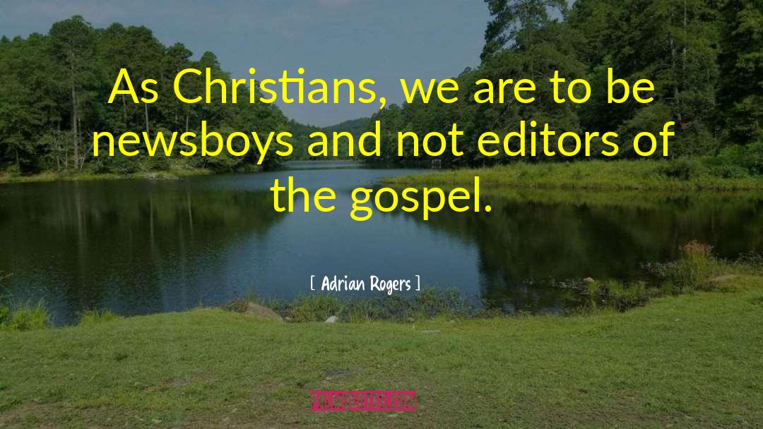 Gospel Hyppocrisy quotes by Adrian Rogers