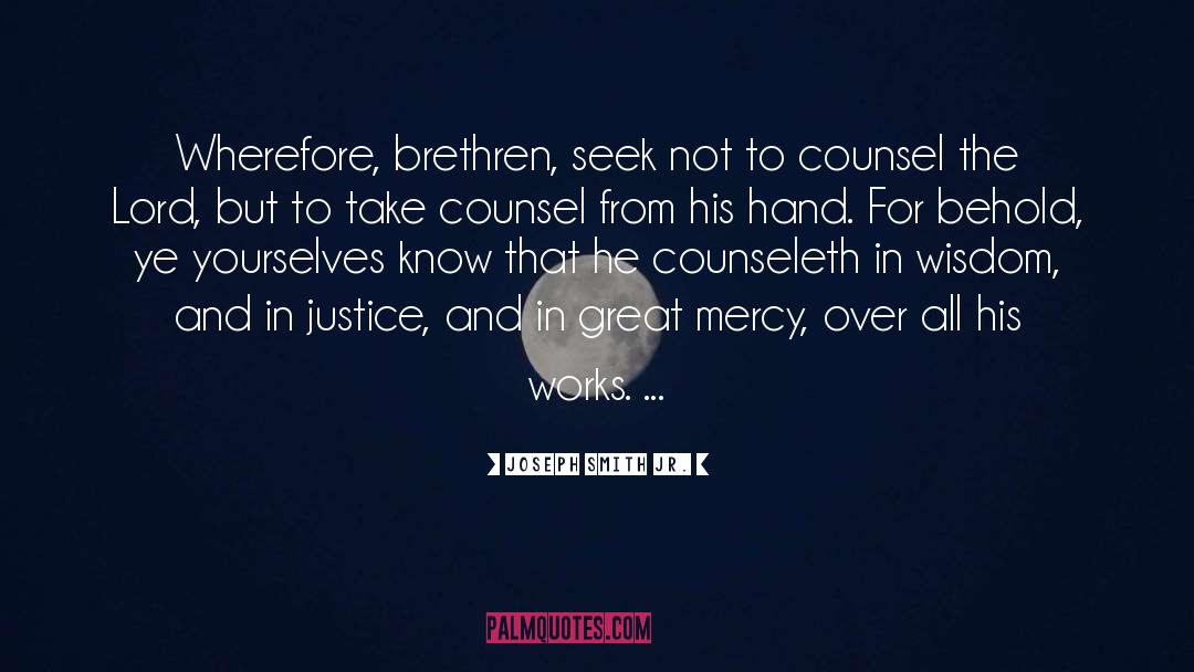 Gospel Justice quotes by Joseph Smith Jr.