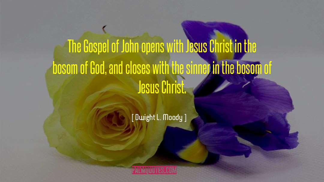Gospel Of John quotes by Dwight L. Moody