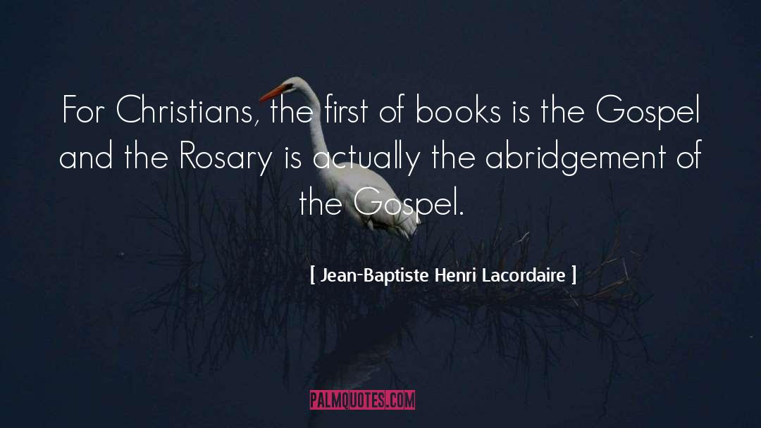 Gospel quotes by Jean-Baptiste Henri Lacordaire
