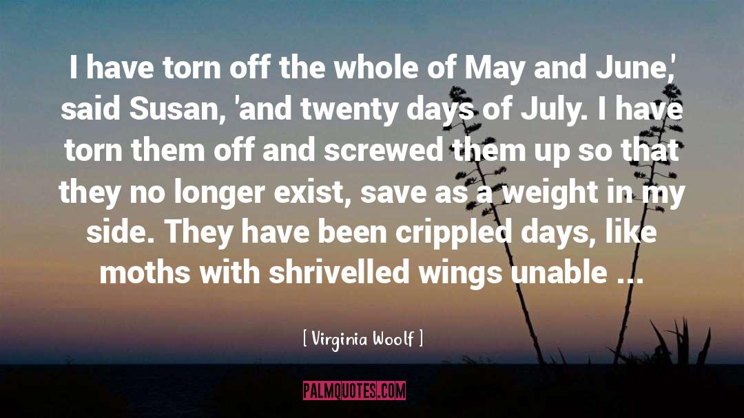 Gossamer Wings quotes by Virginia Woolf