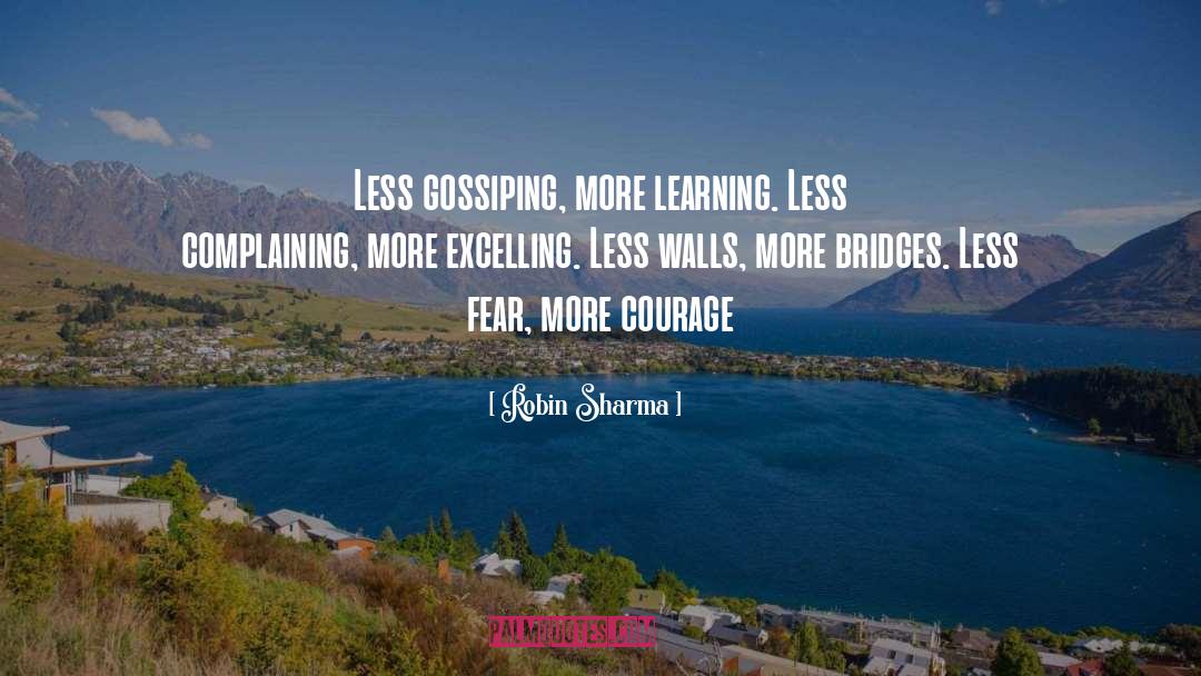 Gossiping quotes by Robin Sharma