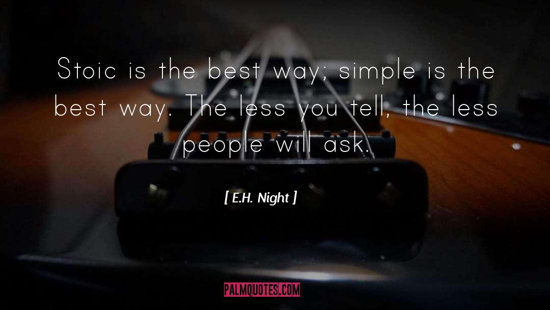 Gossiping quotes by E.H. Night