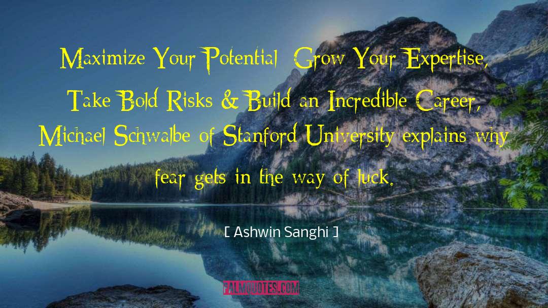 Got Luck quotes by Ashwin Sanghi