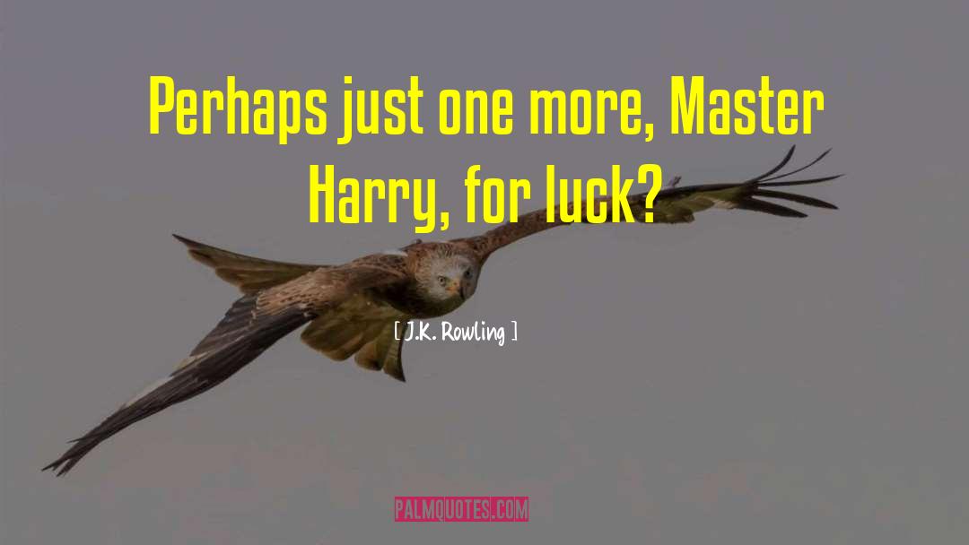 Got Luck quotes by J.K. Rowling