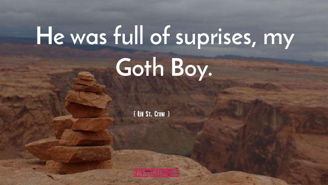 Goth quotes by Lili St. Crow