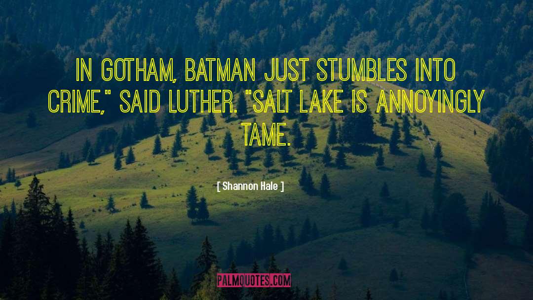 Gotham quotes by Shannon Hale