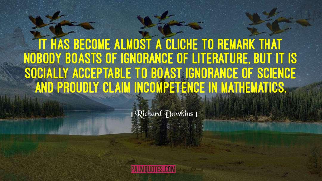 Gothic Literature quotes by Richard Dawkins