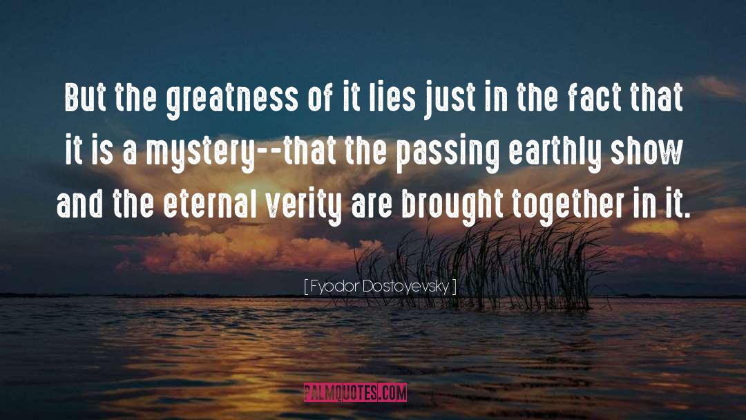 Gothic Mystery quotes by Fyodor Dostoyevsky