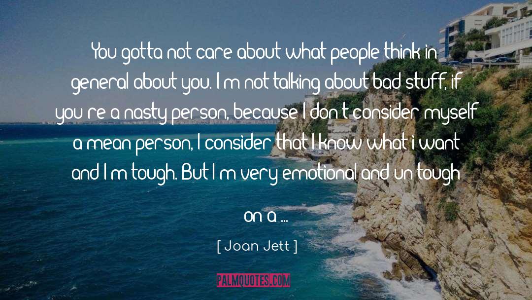 Gotta quotes by Joan Jett