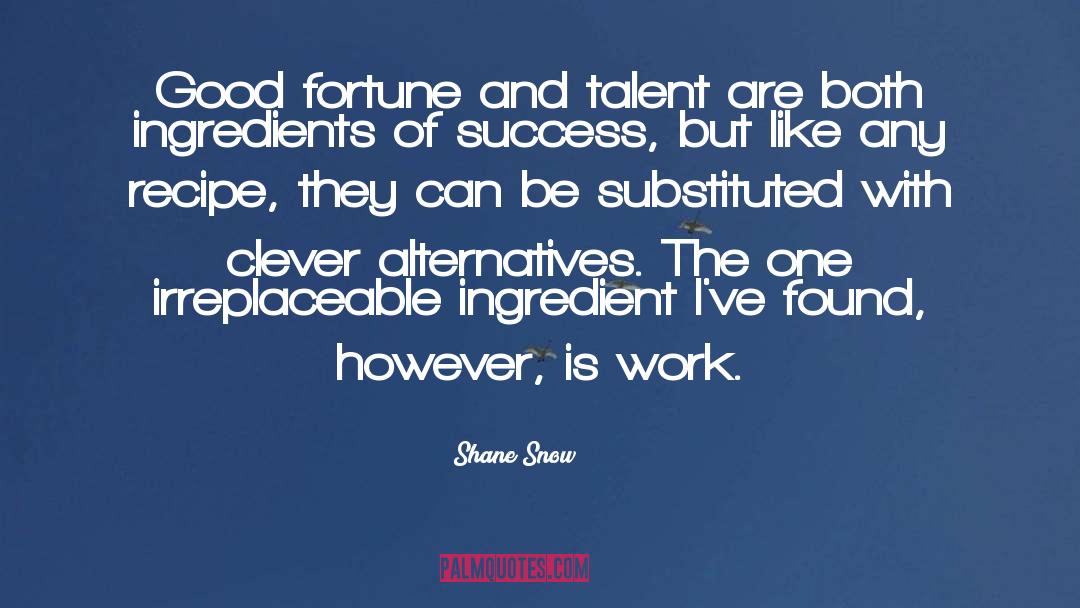 Goulette Recipe quotes by Shane Snow