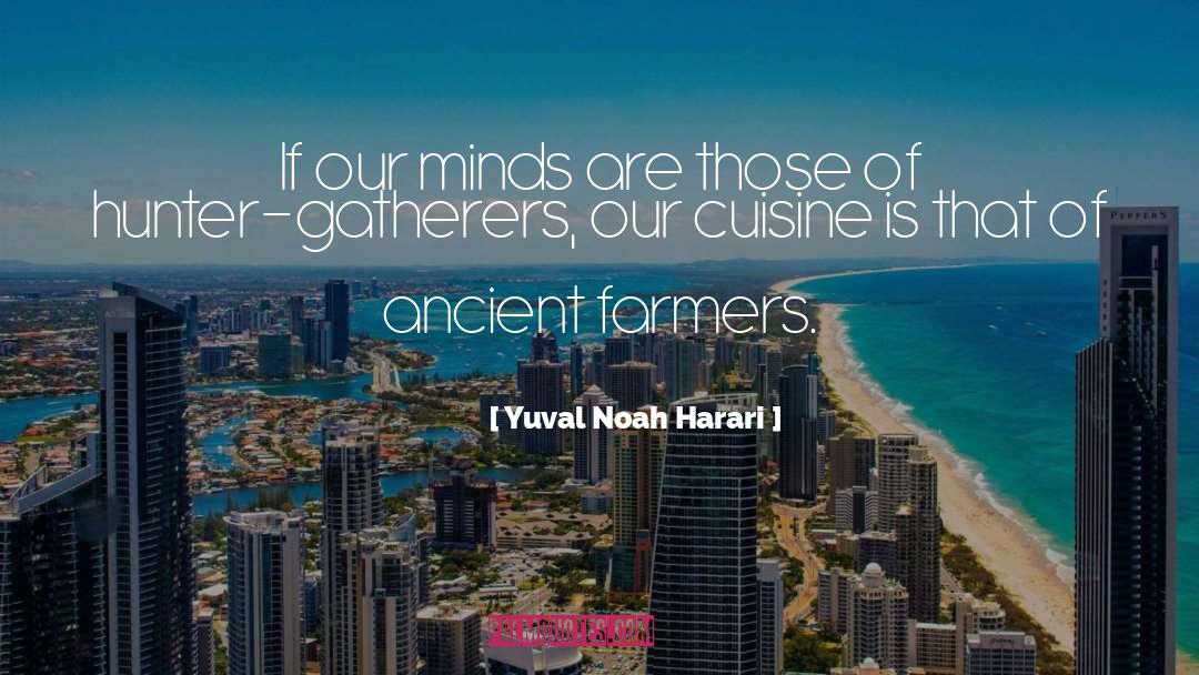Gourmet Cuisine quotes by Yuval Noah Harari