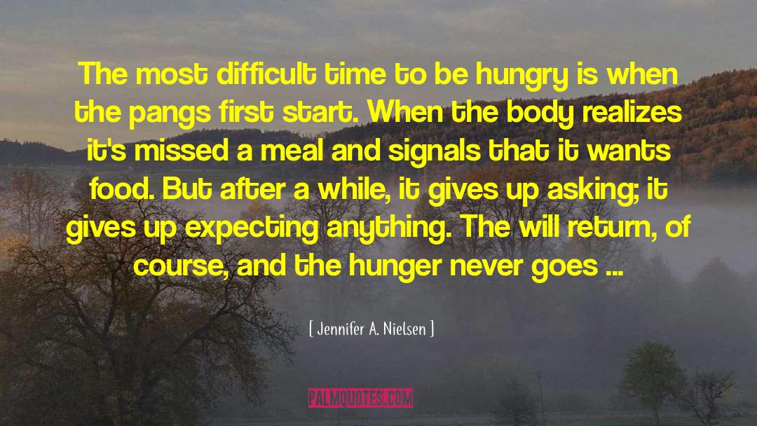 Gourmet Food quotes by Jennifer A. Nielsen