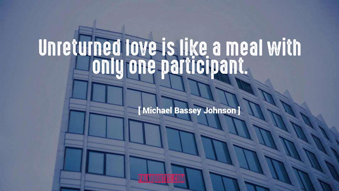 Gourmet Meal quotes by Michael Bassey Johnson