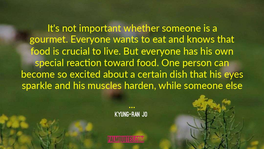 Gourmet quotes by Kyung-ran Jo