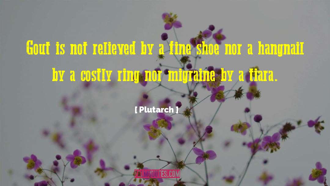 Gout quotes by Plutarch