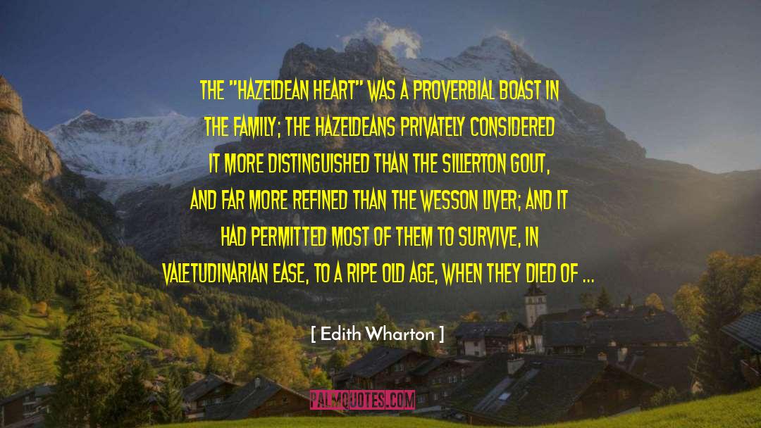 Gout quotes by Edith Wharton