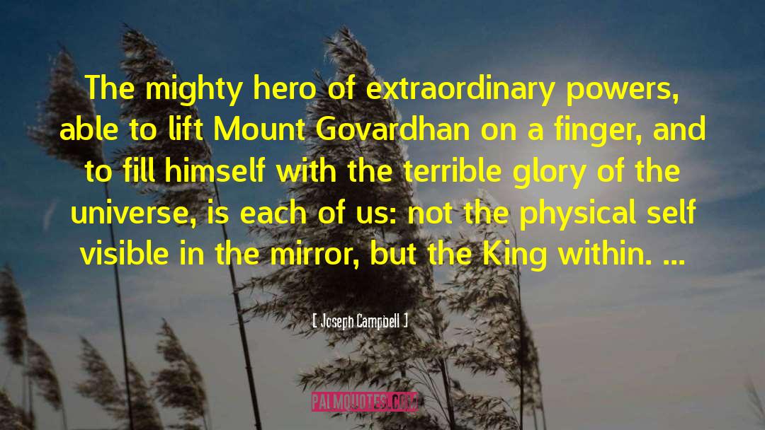 Govardhan quotes by Joseph Campbell