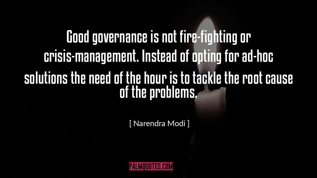 Governance quotes by Narendra Modi