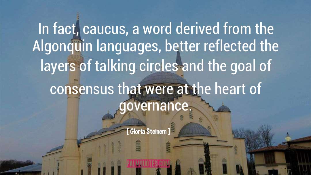 Governance quotes by Gloria Steinem