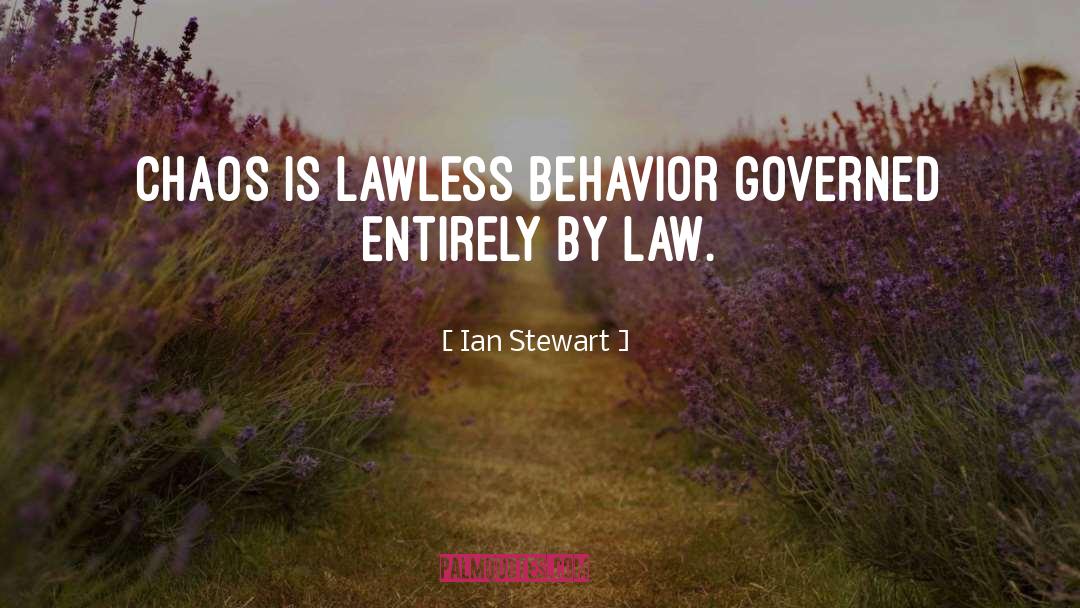 Governed quotes by Ian Stewart