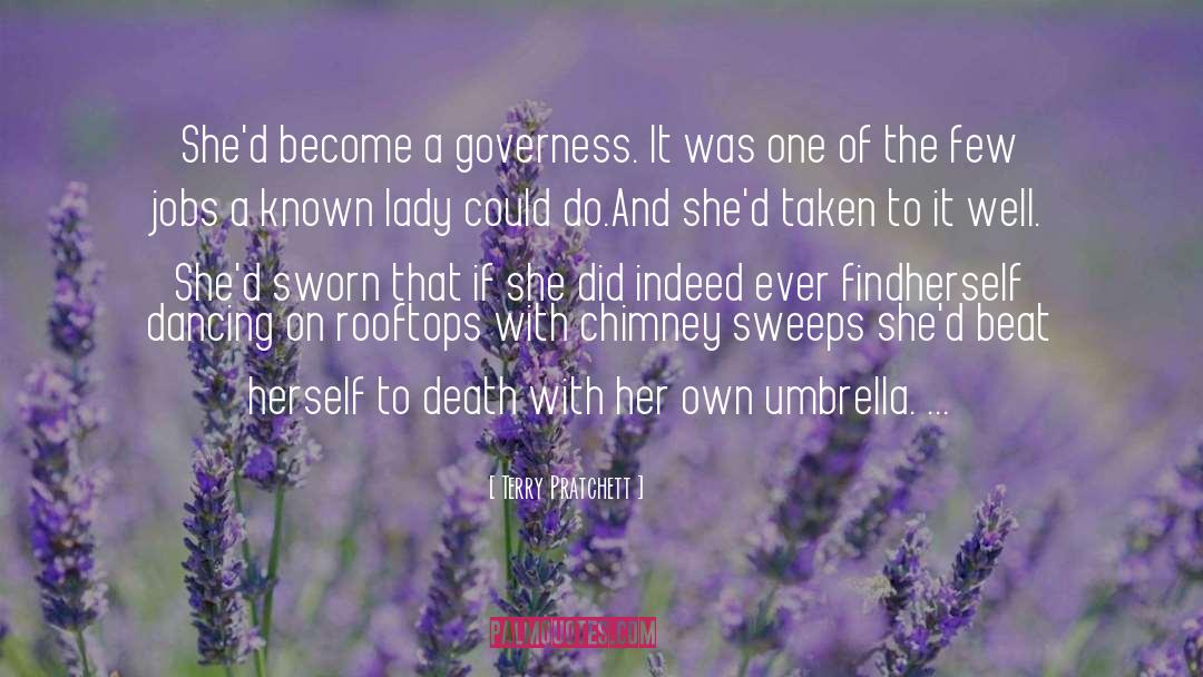 Governess quotes by Terry Pratchett