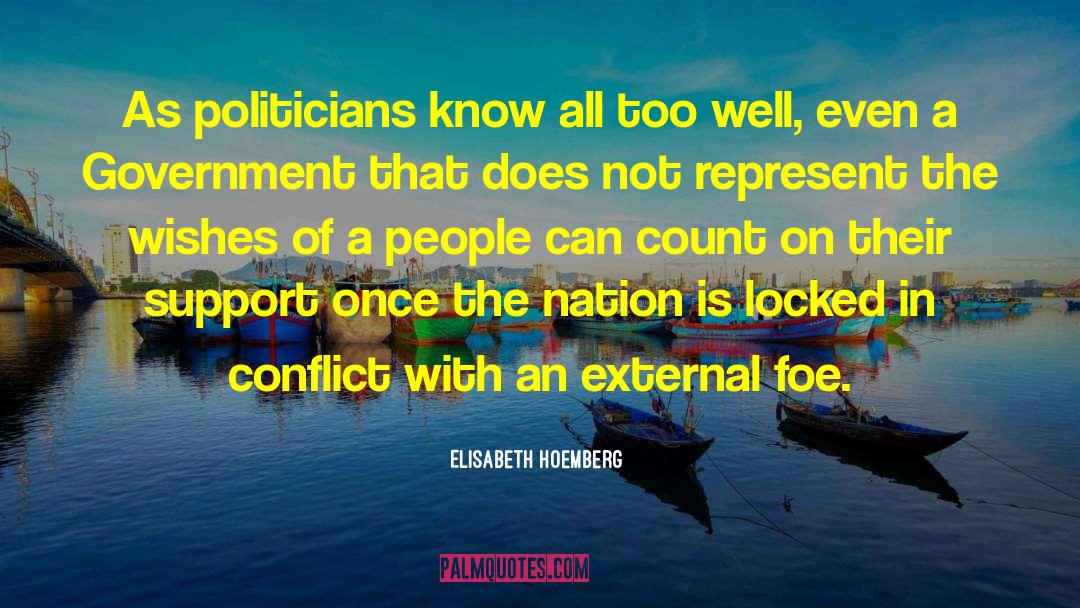 Government Accountability quotes by Elisabeth Hoemberg